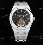 R8 Factory 1:1 Replica Audemars Piguet Royal Oak Tourbillon Watch Cal2924 Black Dial